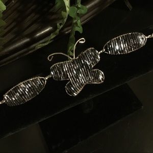 a Beautiful Beaded butterfly bracelet